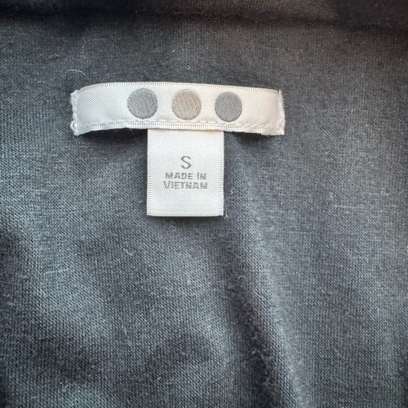 Three Dots Women’s Quilted Black Knit Jacket Size Small - Picture 3 of 4